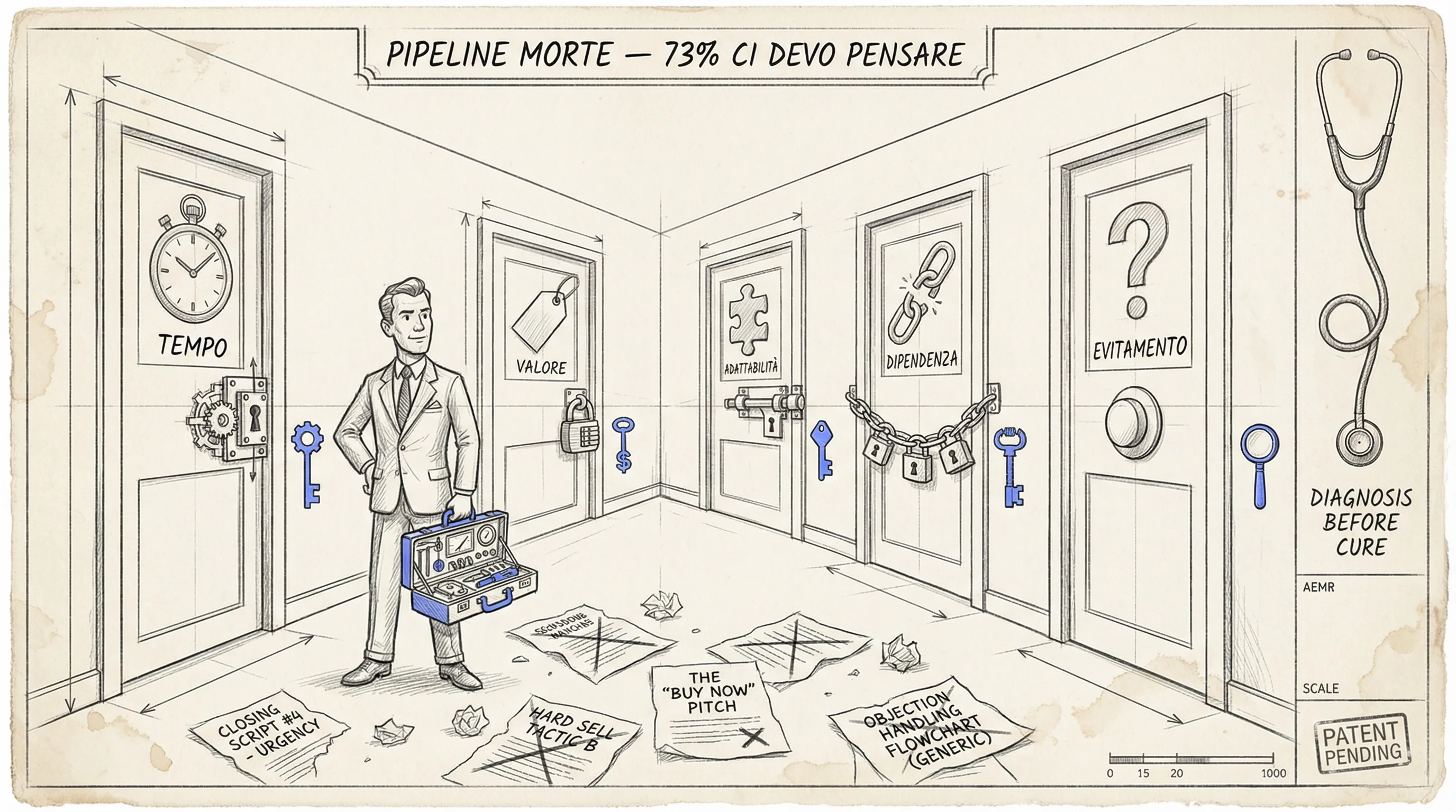 MANUP framework — 5 universal sales objections